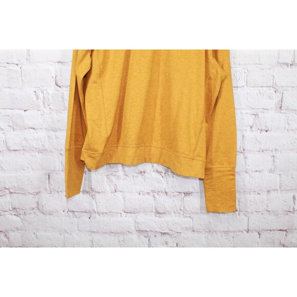 LL Bean VentureSoft Pullover Quarter Zip Toffee Marl Size L - Picture 5 of 12